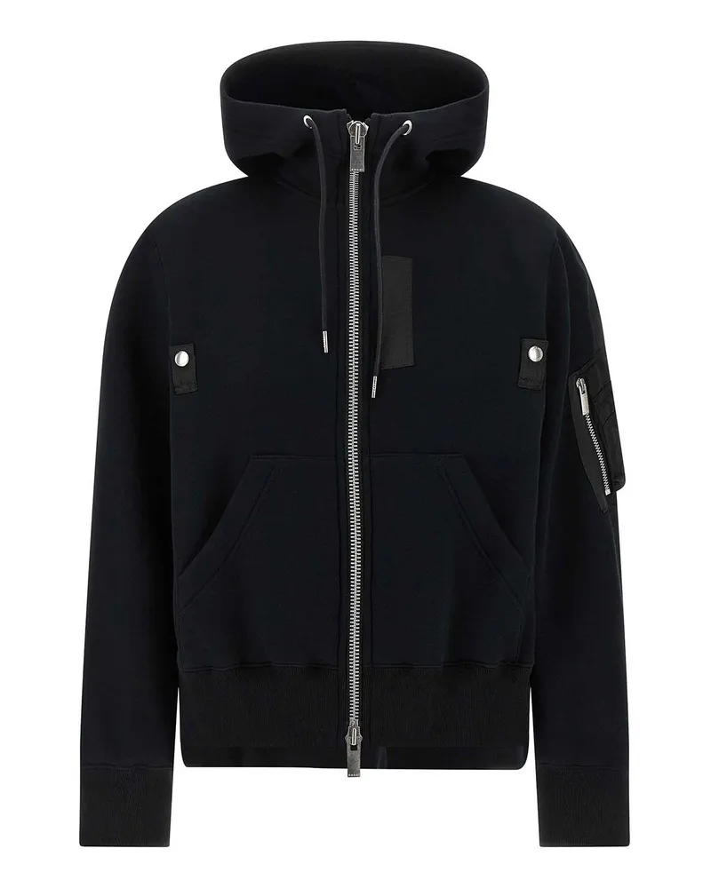 Sacai Sweatshirt - Schwarz Schwarz