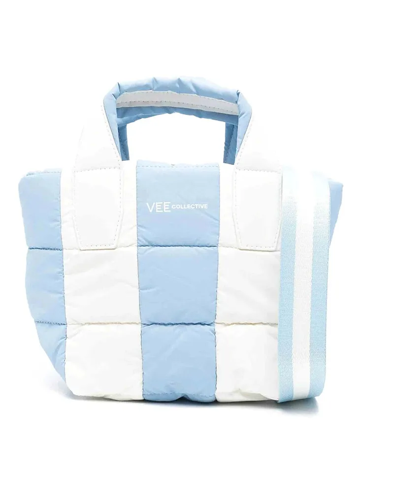 VeeCollective Shopper - Weiß Hellblau