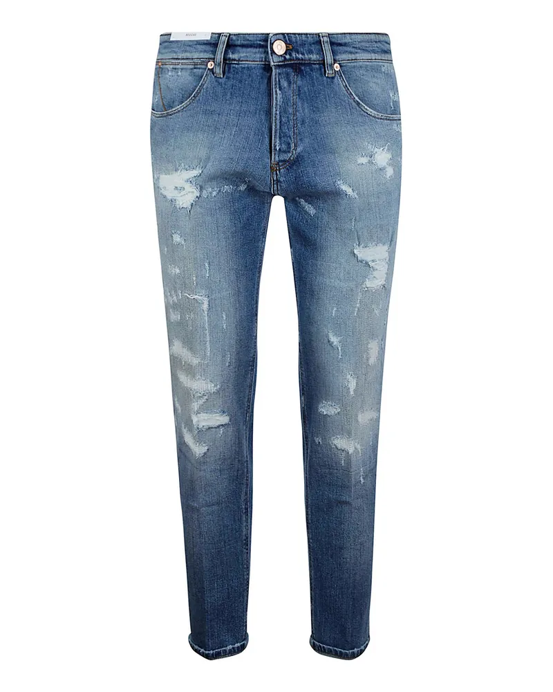 PT TORINO Straight Leg Jeans - Jeansblau Jeansblau