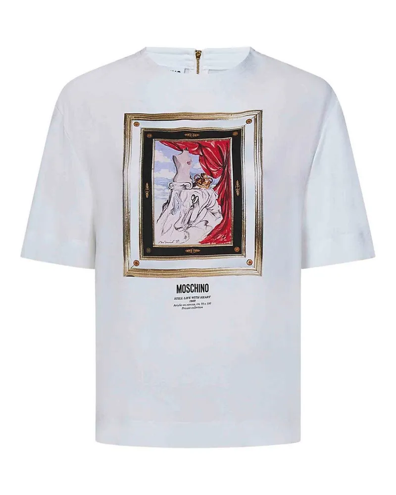 Moschino Bluse - Weiß Weiß