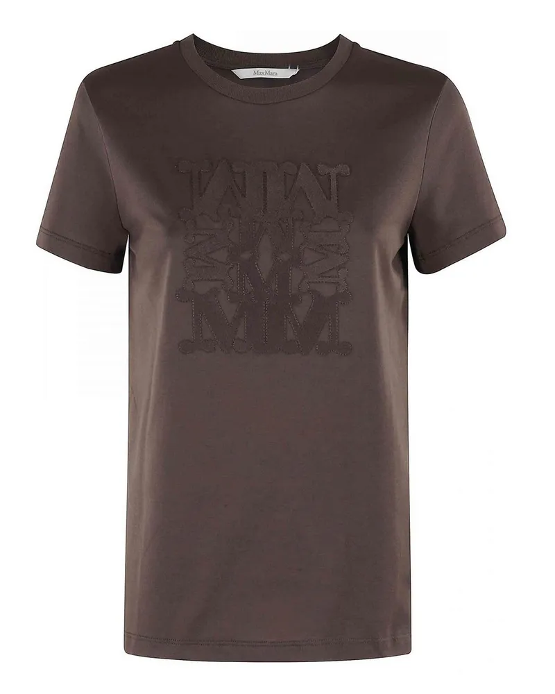 Max Mara T-Shirt - Braun Braun
