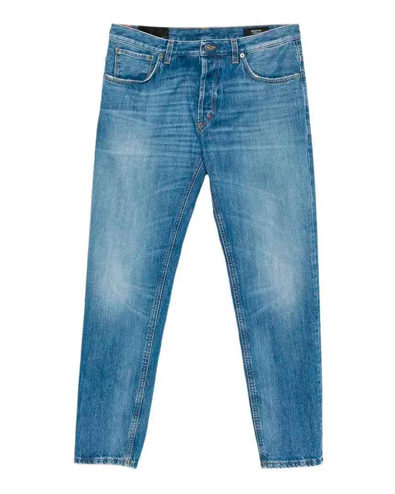 Dondup Straight Leg Jeans - Blau Blau
