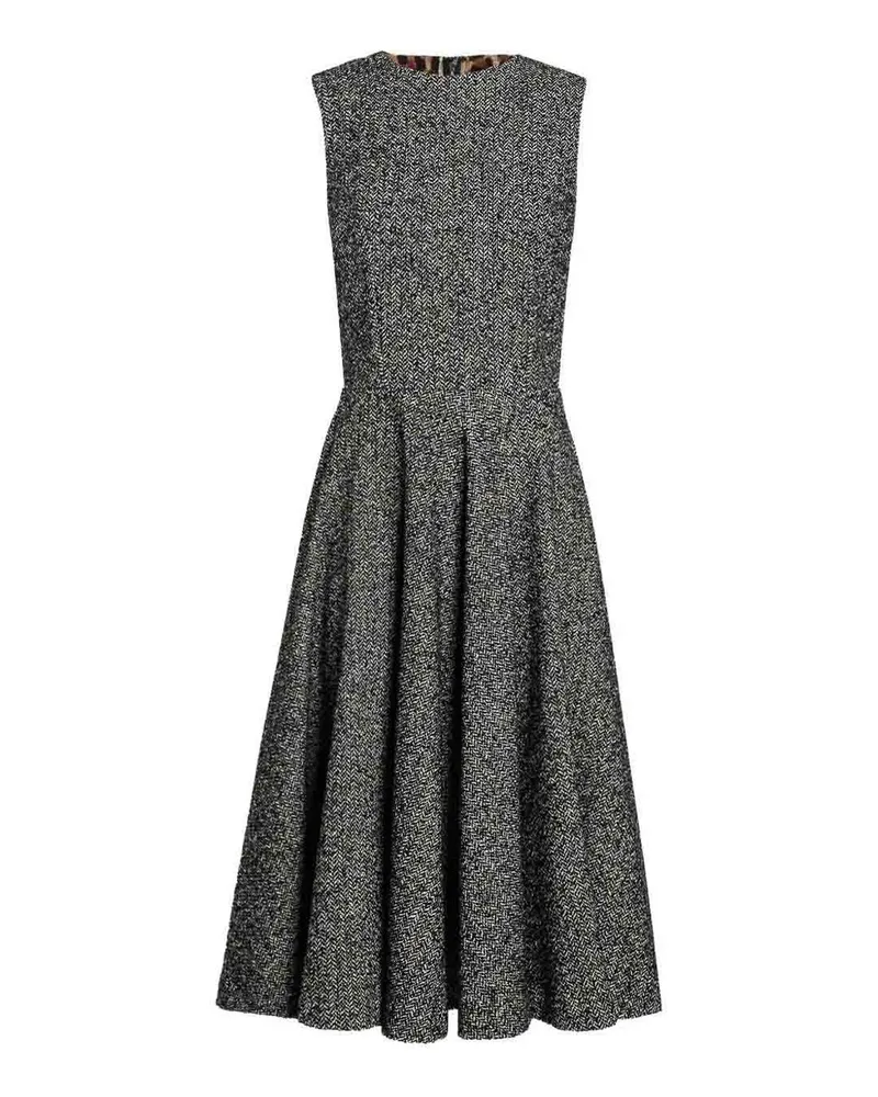 Dolce & Gabbana Knielanges Kleid - Grau Grau