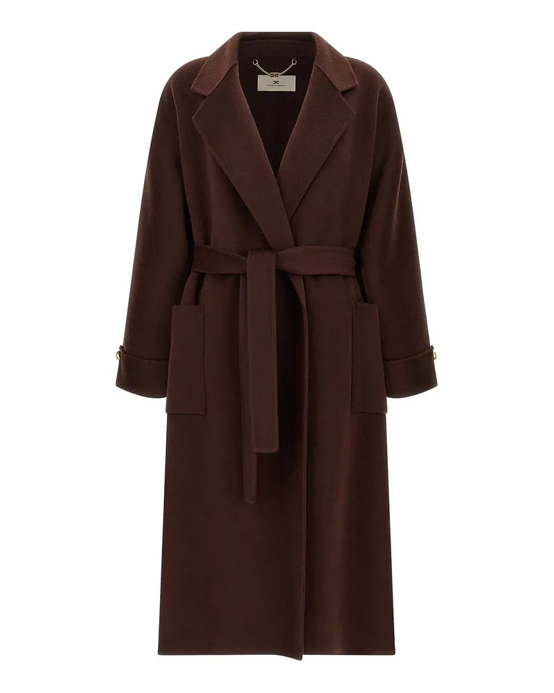 Elisabetta Franchi Trenchcoat - Braun Braun