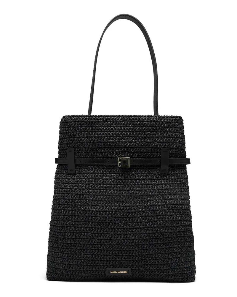 Manu Atelier Shopper - Schwarz Schwarz
