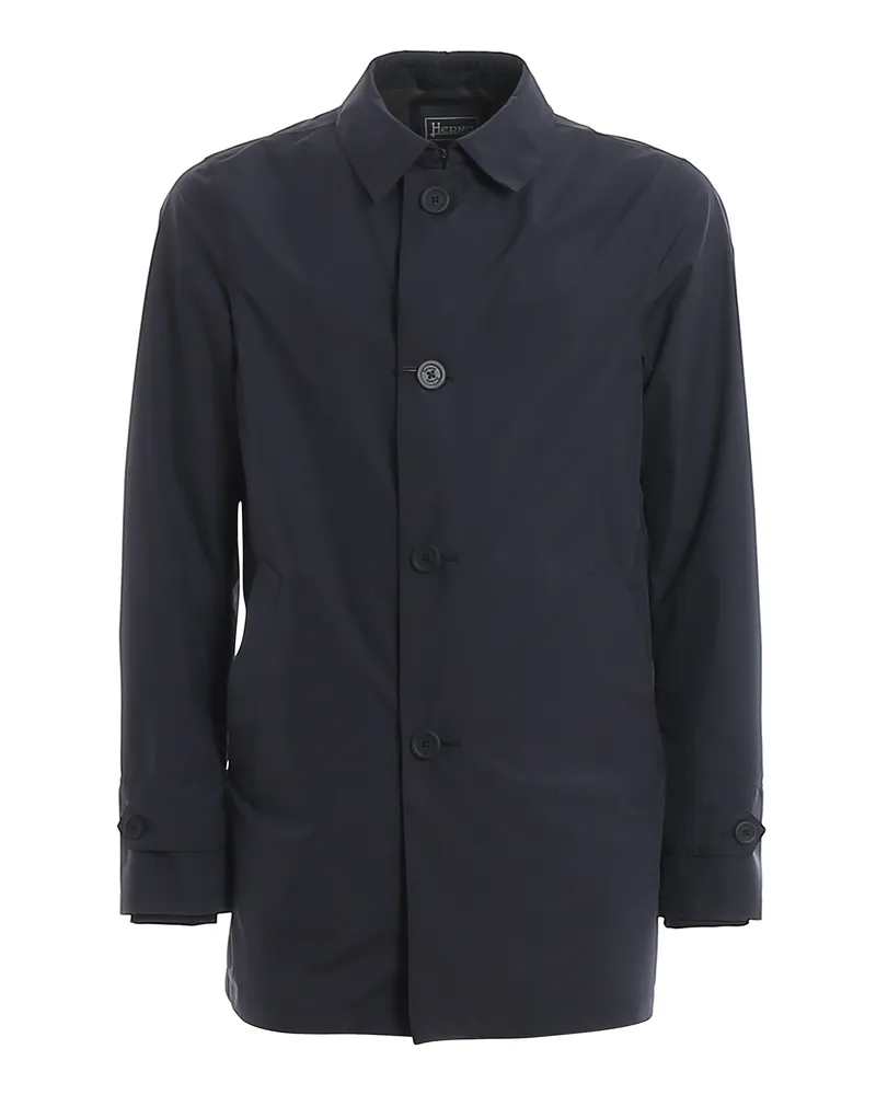Herno Kurzer Mantel - Blau Blau