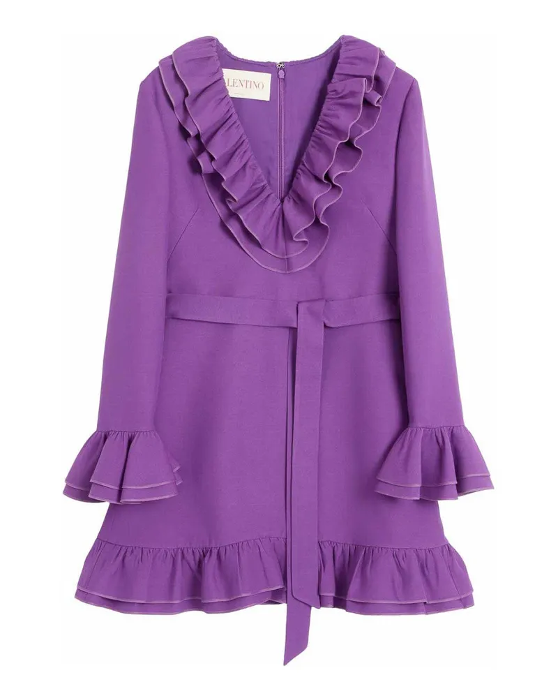 Valentino Garavani Kurzes Kleid - Lila Lila
