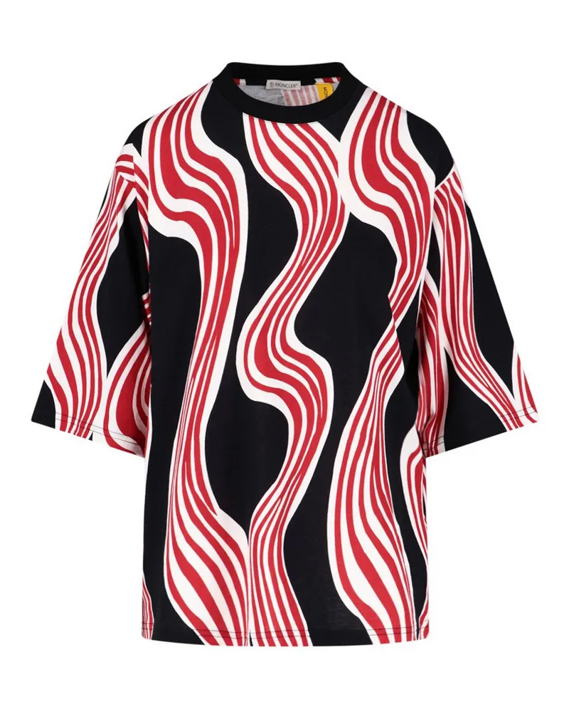 Moncler T-Shirt - Schwarz Schwarz