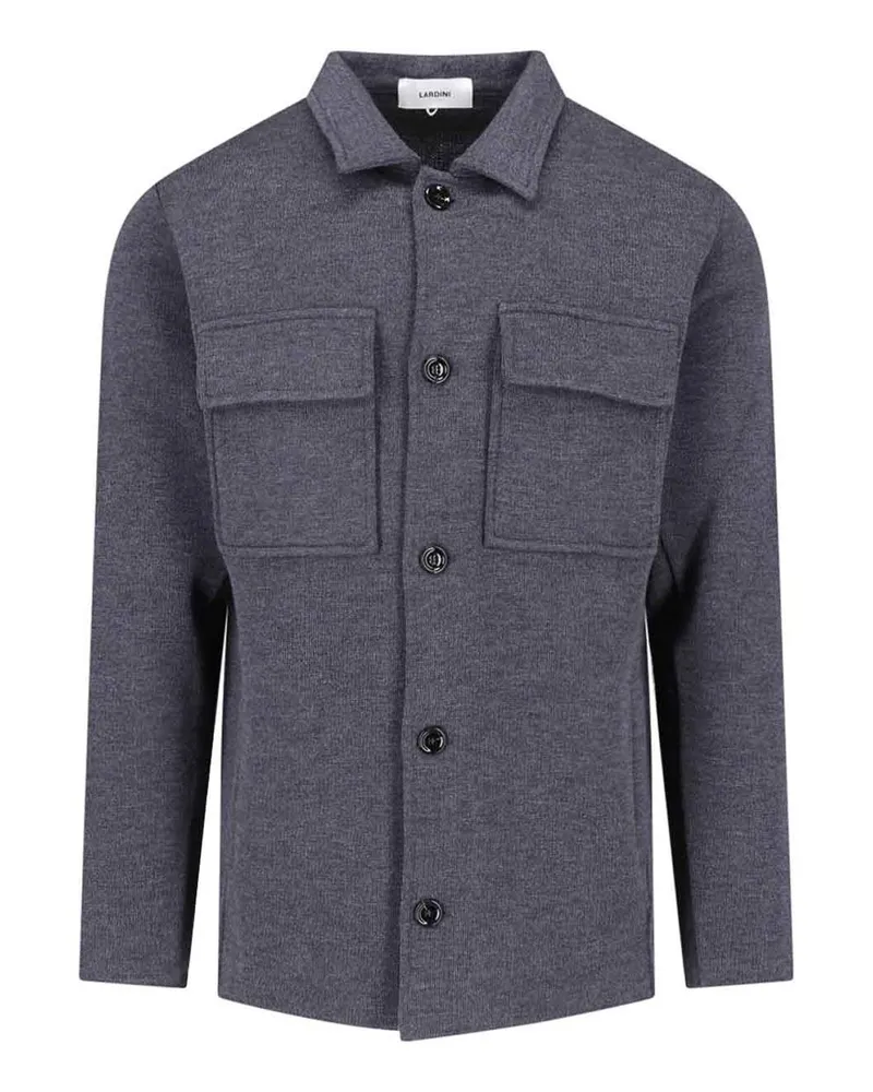 LARDINI Hemd - Grau Grau