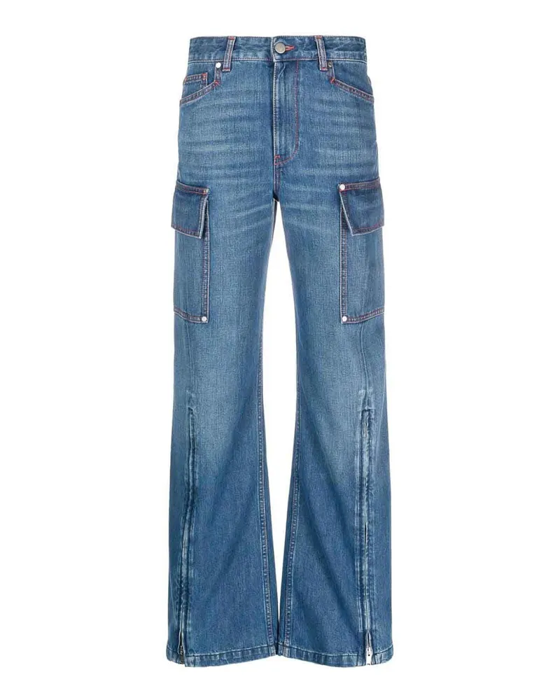 Stella McCartney Bootcut Jeans - Blau Blau