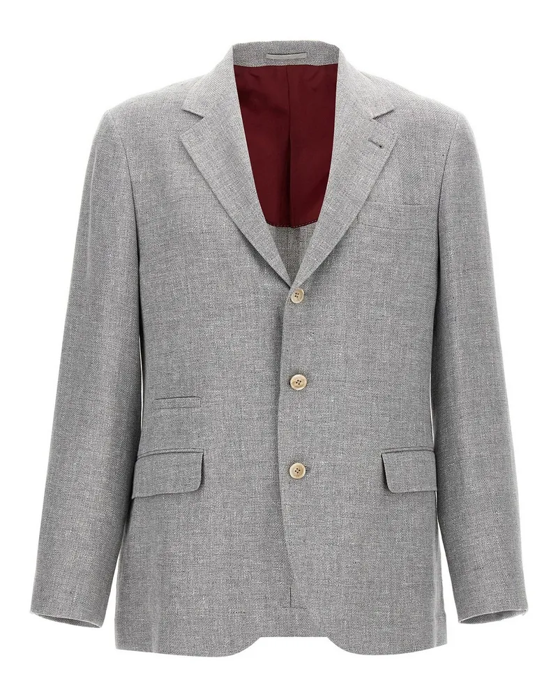 Brunello Cucinelli Blazer - Grau Grau