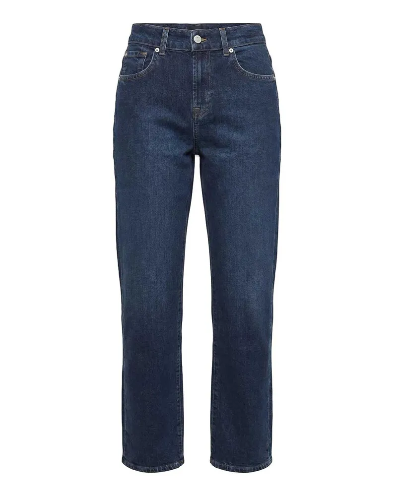 7 for all mankind Straight Leg Jeans - Blau Blau