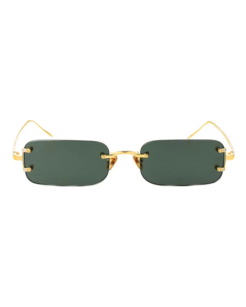 Linda Farrow Sonnenbrille - Gold Gold