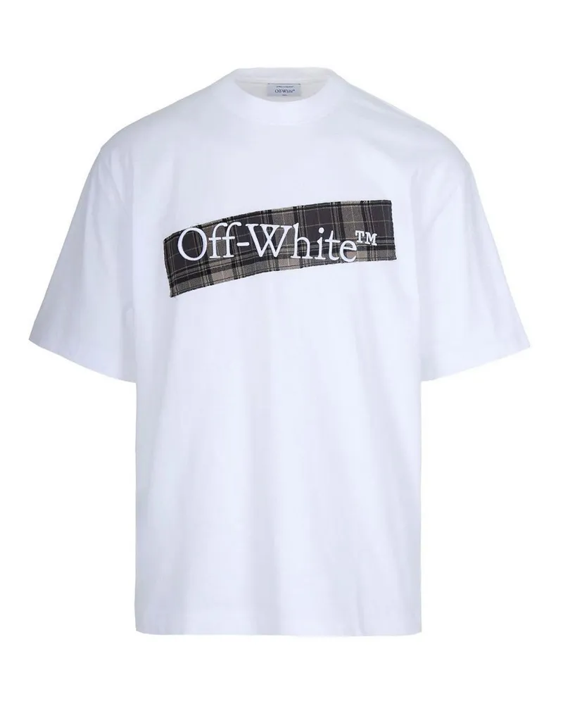 OFF-WHITE Rundhalspullover - Weiß Weiß
