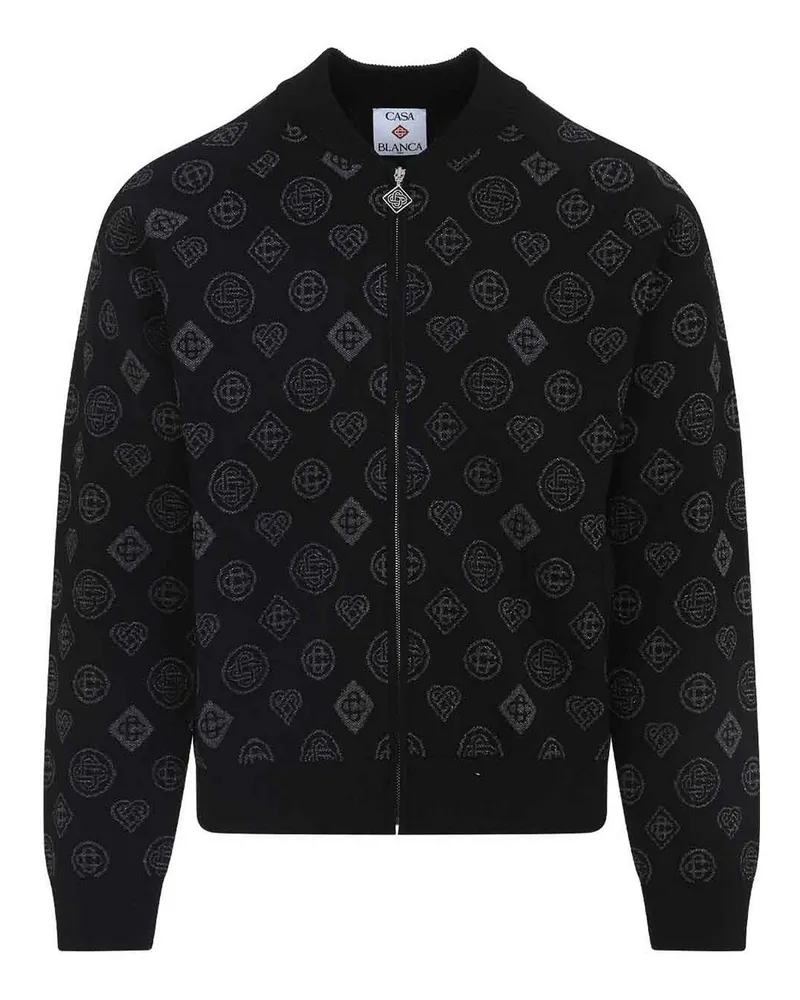 Casablanca Paris Bomberjacke - Schwarz Schwarz