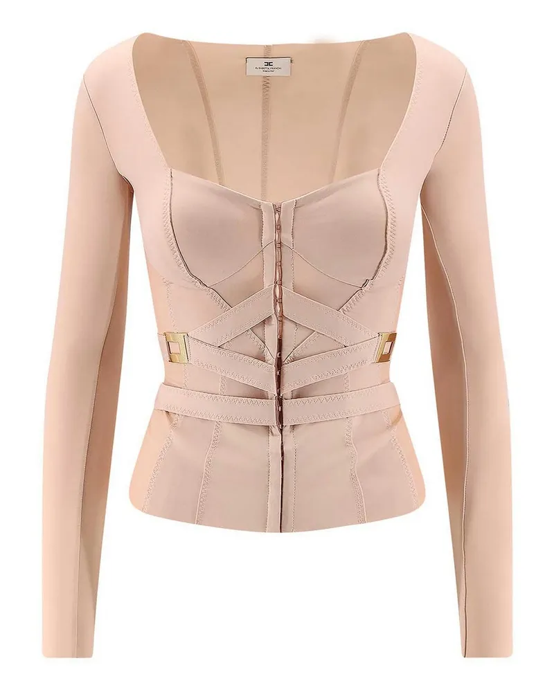 Elisabetta Franchi Top - Nude Nude