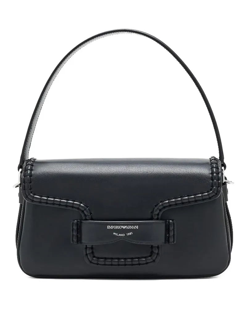 Emporio Armani Schultertasche - Schwarz Schwarz