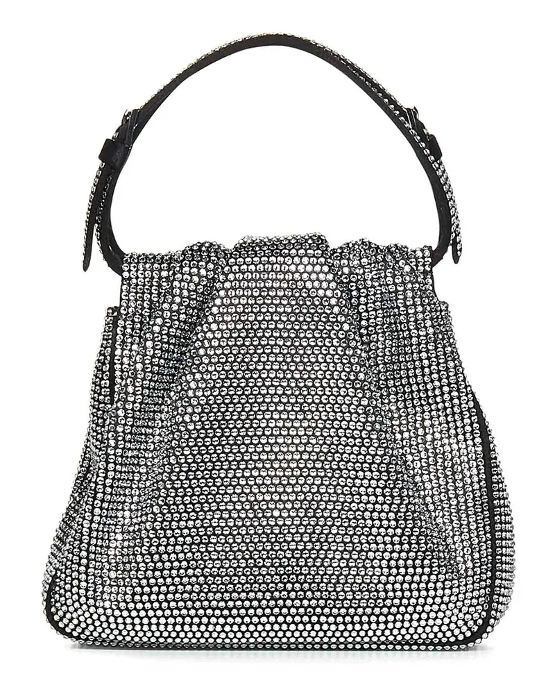 Amina Muaddi Shopper - Schwarz Schwarz