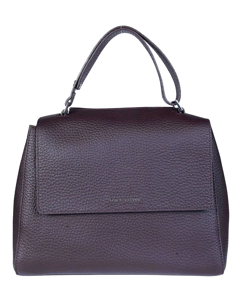 Orciani Schultertasche - Dunkelrot Dunkelrot