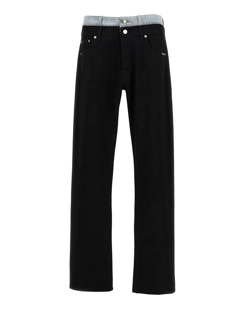 VTMNTS Straight Leg Jeans - Schwarz Schwarz