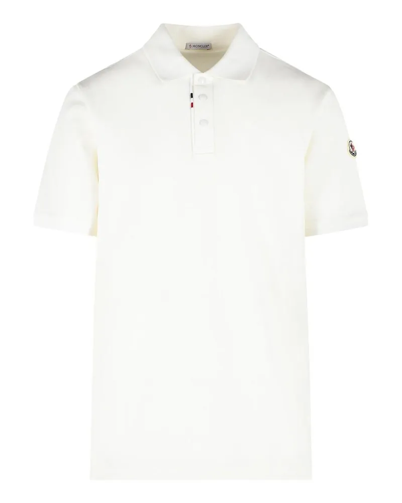 Moncler Poloshirt - Weiß Weiß
