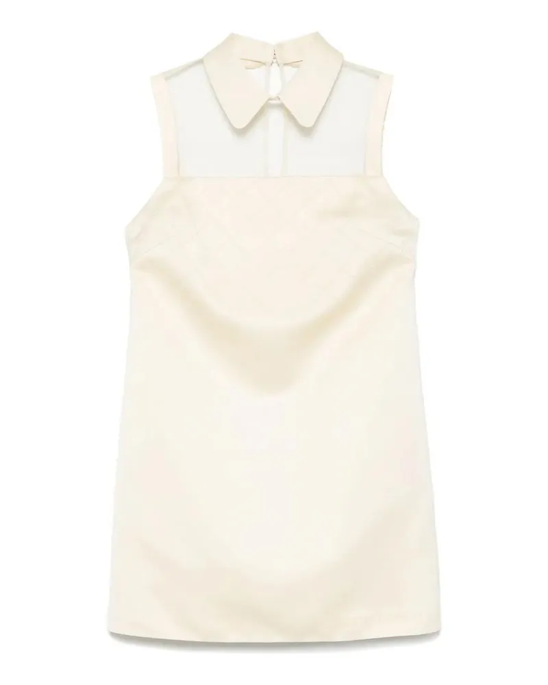 Elisabetta Franchi Knielanges Kleid - Gelb Gelb
