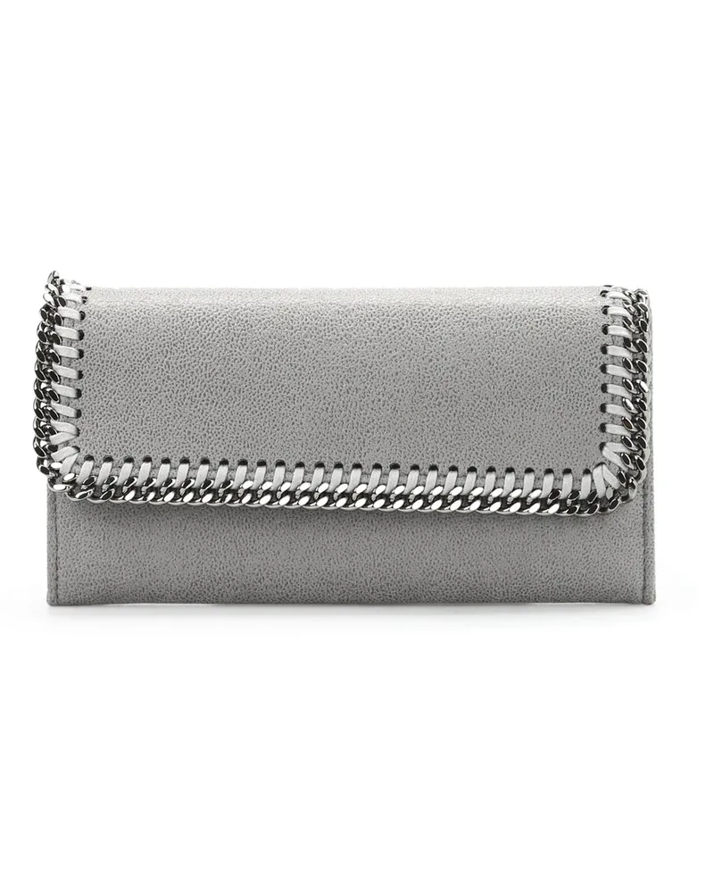 Stella McCartney Portemonnaie Fur Damen - Grau Grau
