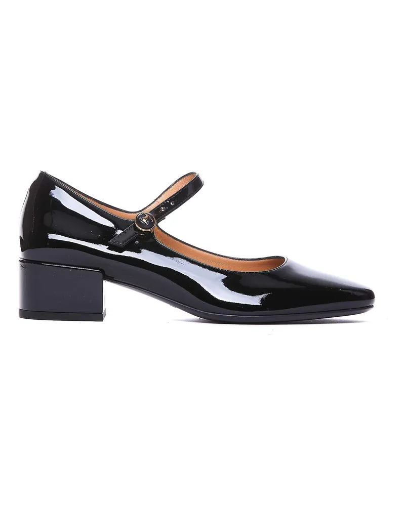 TOD'S Ballerinas - Schwarz Schwarz