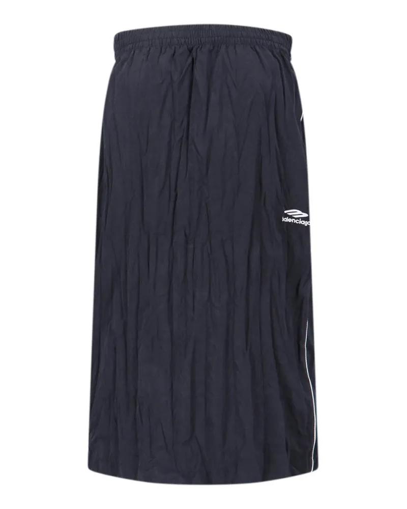 Balenciaga Knielanges Kleid - Schwarz Schwarz