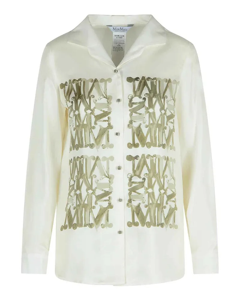 Max Mara Hemd - Weiß Weiß
