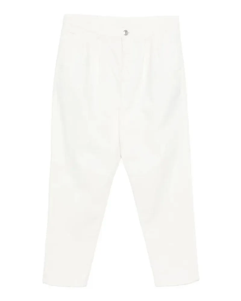 Brunello Cucinelli Straight Leg Jeans - Creme Creme
