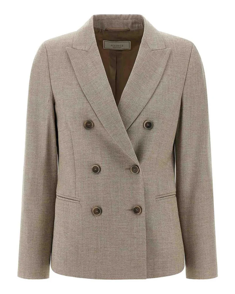 Peserico Blazer - Beige Beige