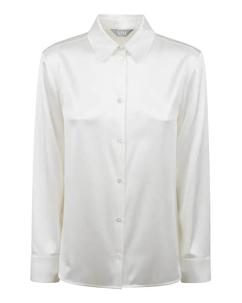 Max Mara Hemd - Weiß Weiß