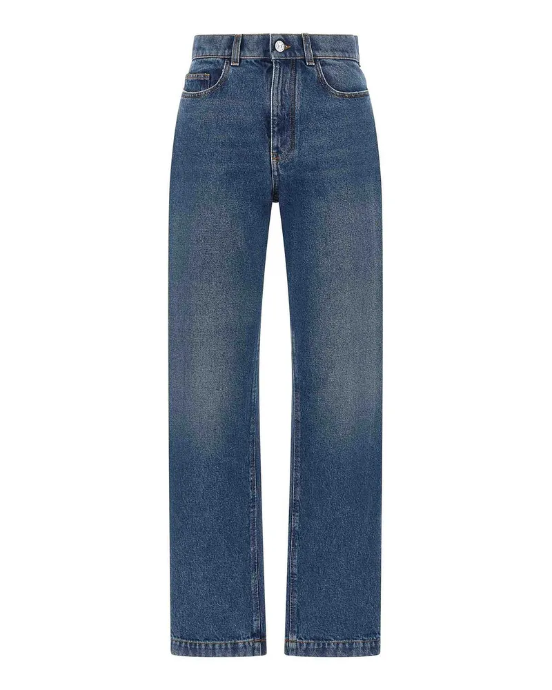 Marni Straight Leg Jeans - Blau Blau
