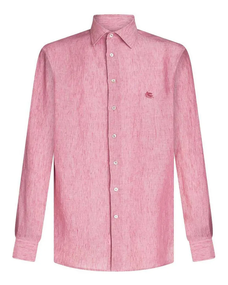 Etro Hemd - Rosa Rosa