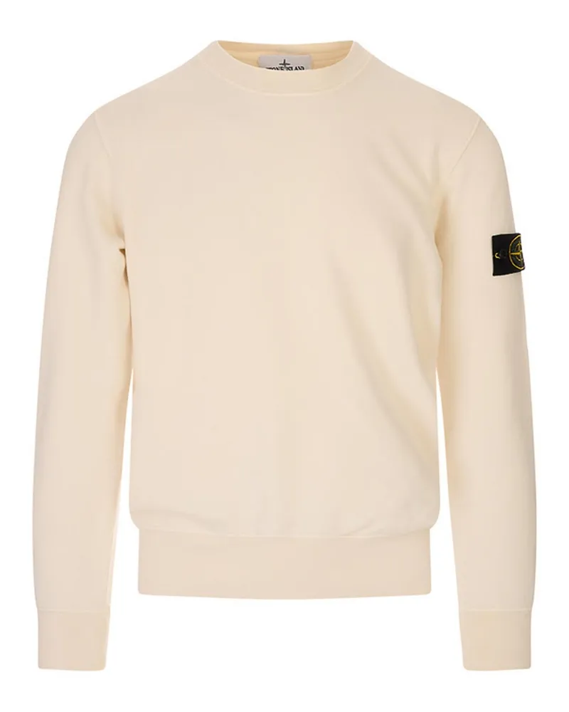 Stone Island Sweatshirt - Weiß Weiß
