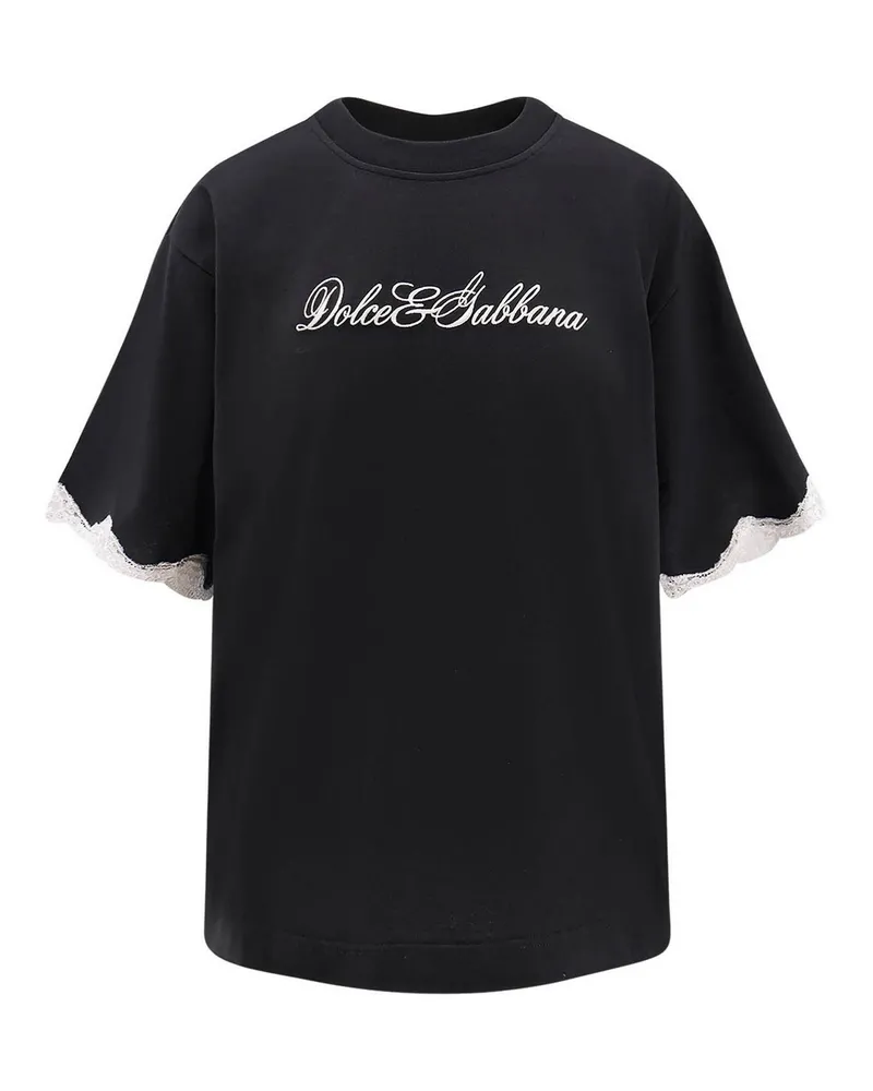 Dolce & Gabbana T-Shirt - Schwarz Schwarz
