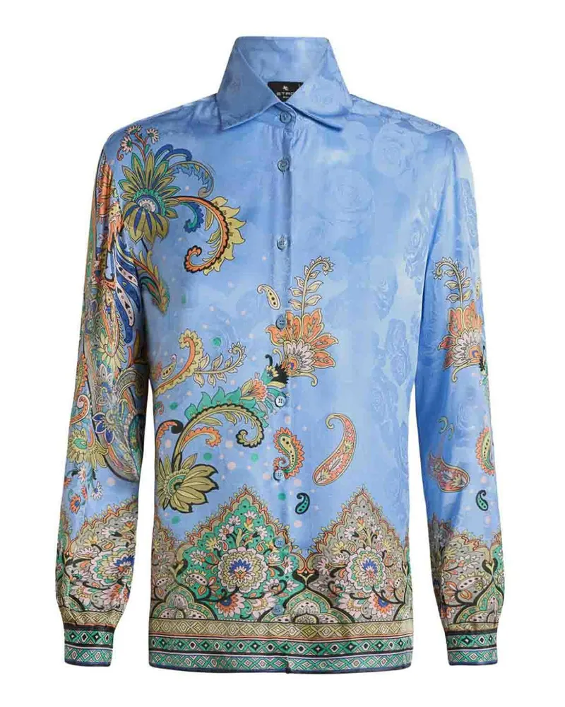 Etro Hemd - Hellblau Hellblau