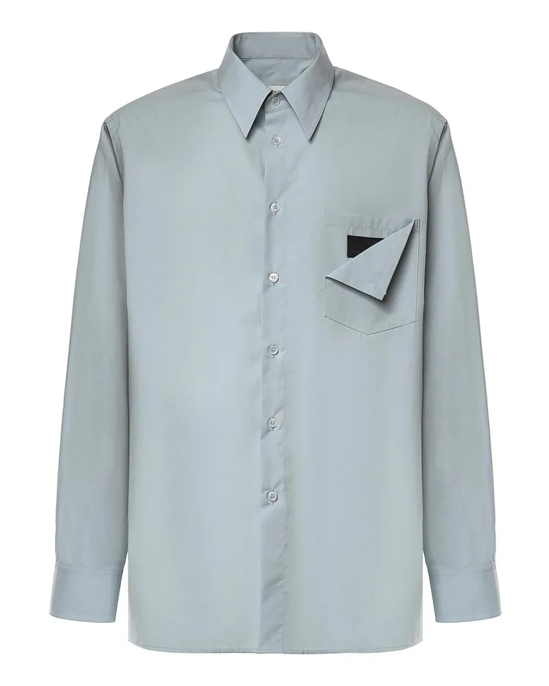 Maison Margiela Hemd - Hellblau Hellblau