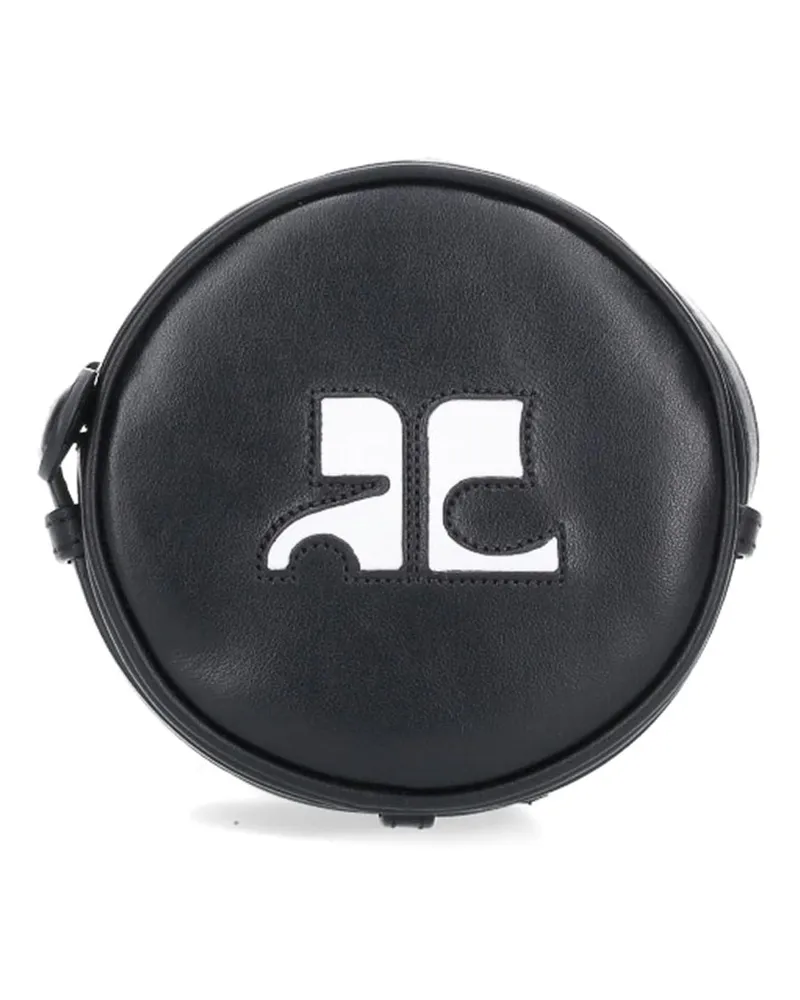 Courrèges Schultertasche - Schwarz Schwarz