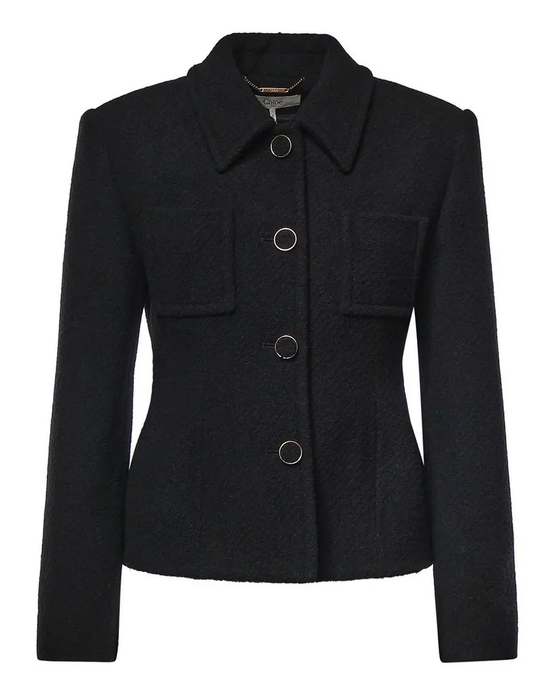 Chloé Blazer - Schwarz Schwarz
