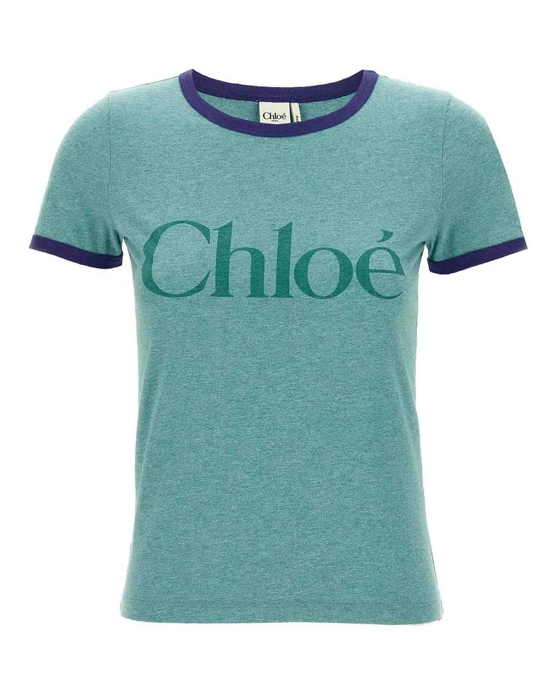 Chloé T-Shirt - Grün Grün