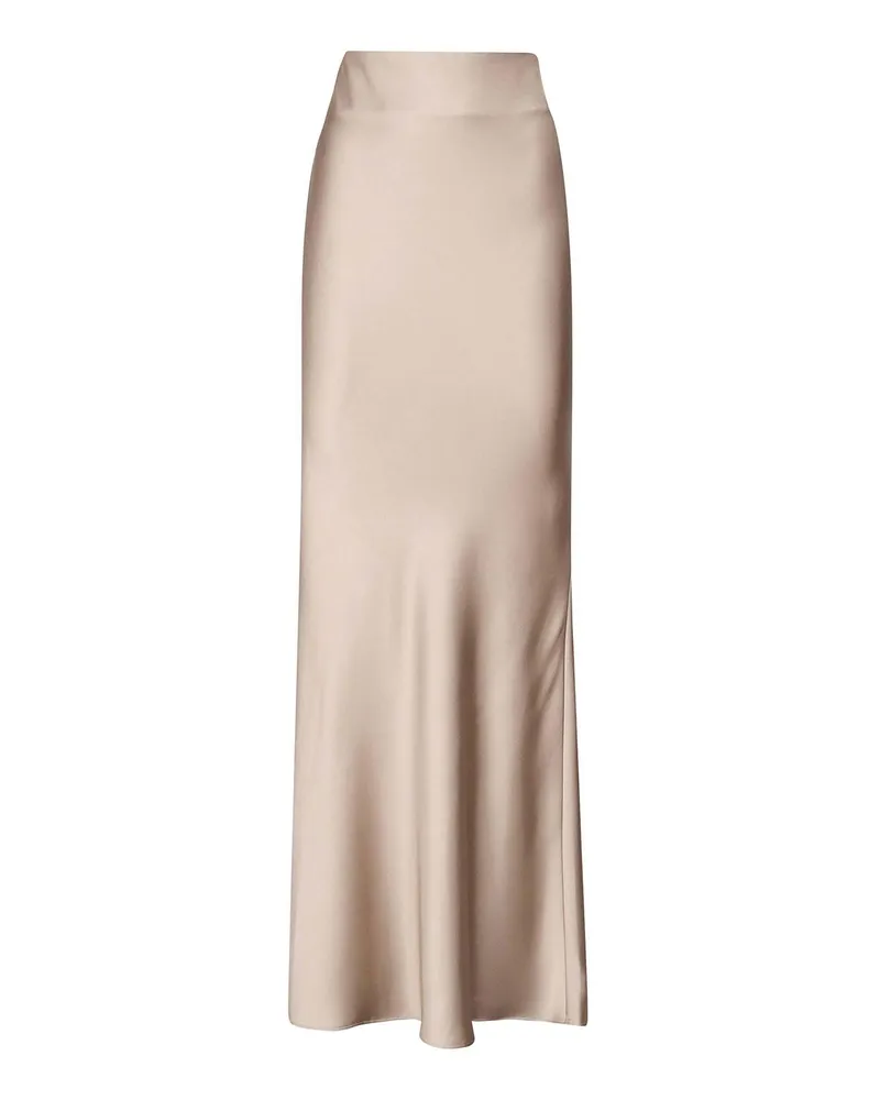 ANDAMANE Langer Rock - Silber Nude