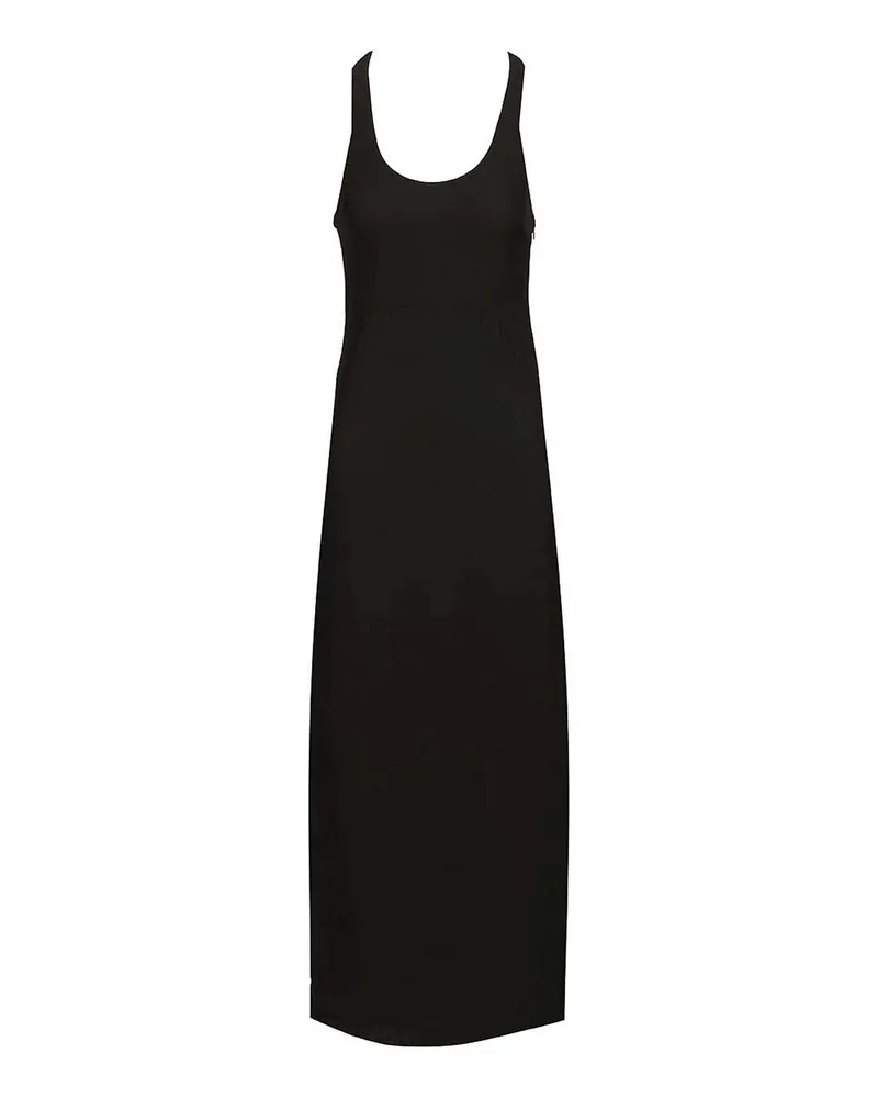 Matteau Knielanges Kleid - Schwarz Schwarz