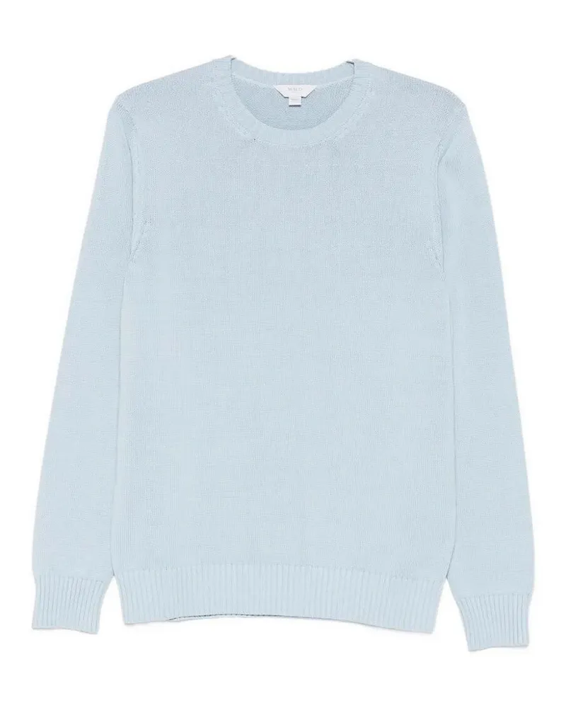 Malo Rundhalspullover - Grau Grau