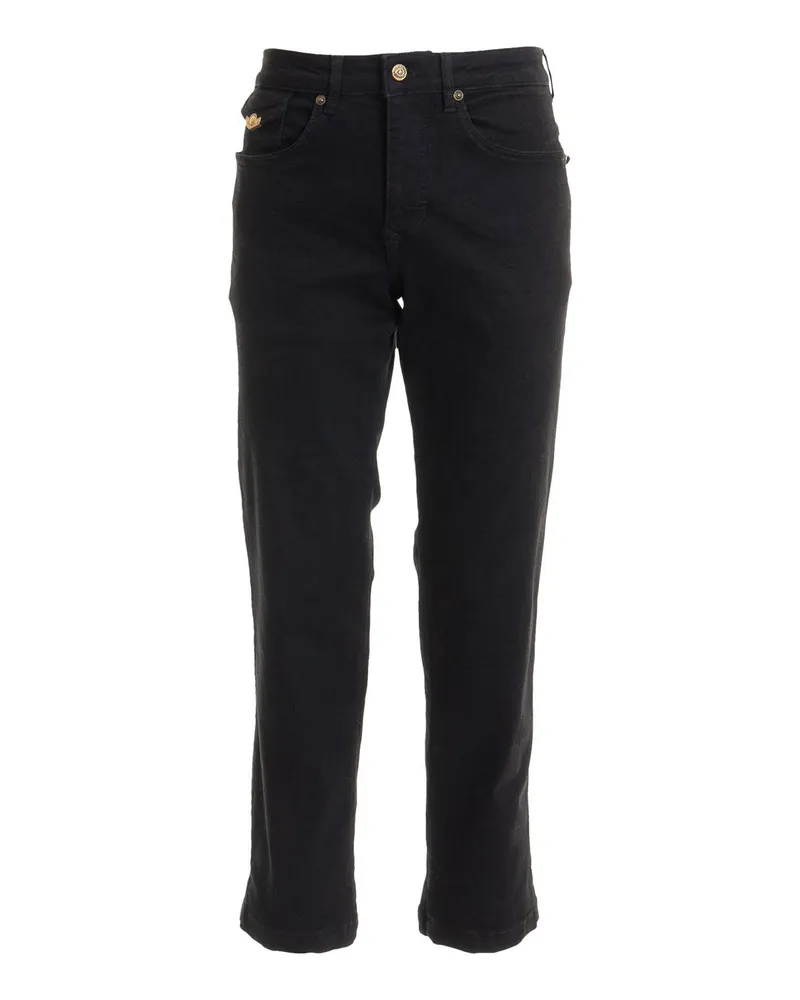 Versace Jeans Bootcut Jeans - Schwarz Schwarz