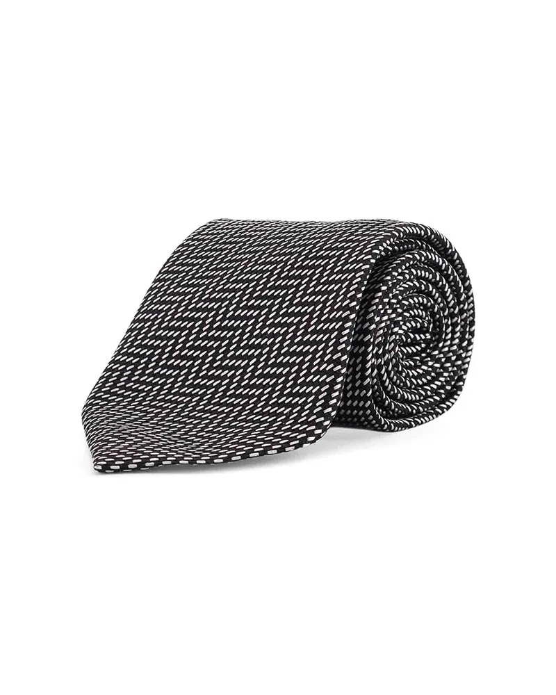 Tom Ford Krawatte - Silber Silber