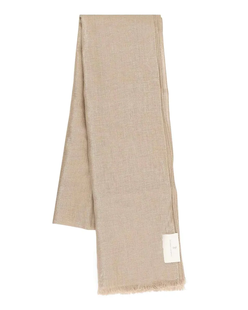 Brunello Cucinelli Schal - Hellgelb Hellgelb