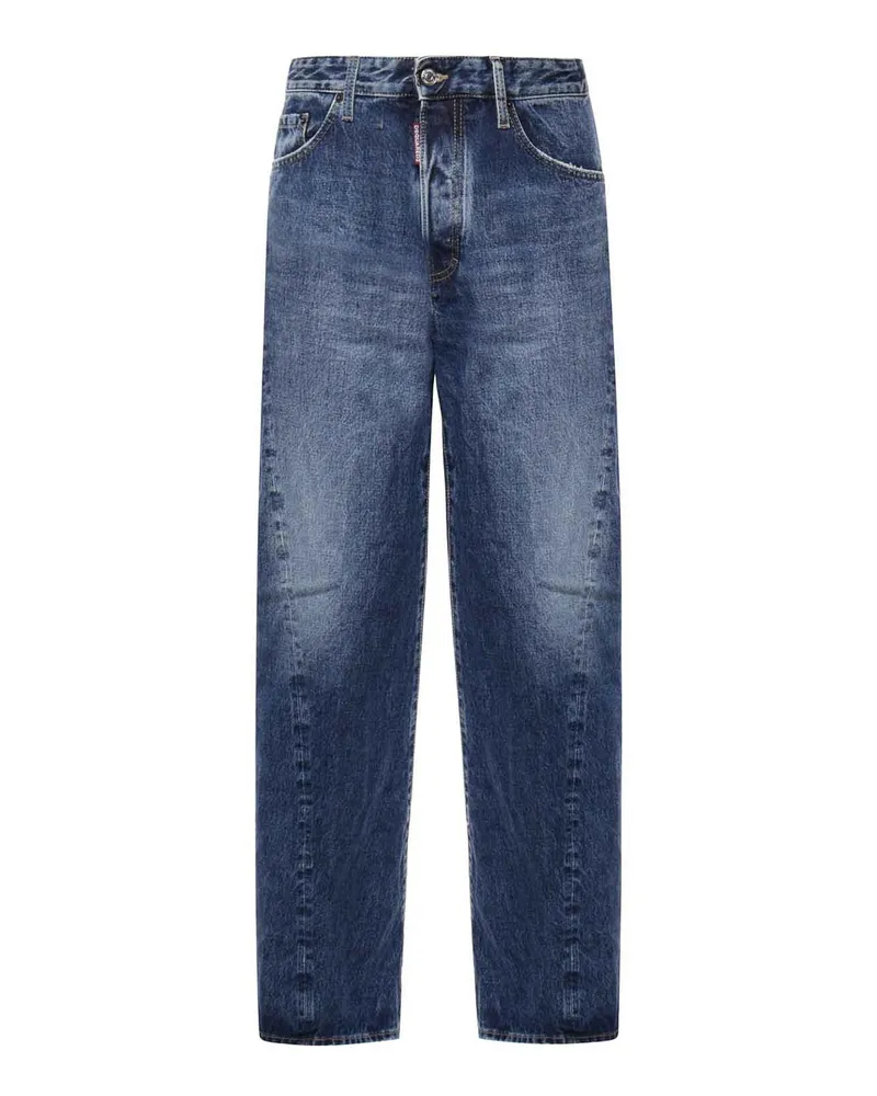 Dsquared2 Straight Leg Jeans - Blau Blau