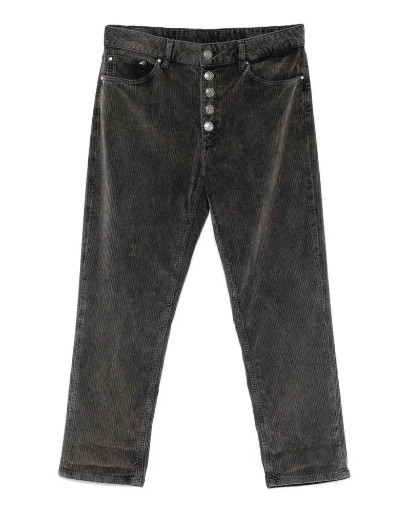 Dondup Bootcut Jeans - Schwarz Schwarz